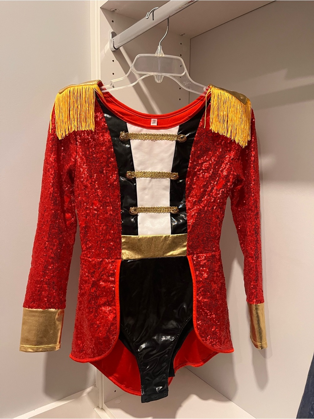 Ringmaster bodysuit costume - women’s size small